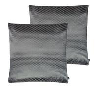 Prestigious Textiles Emboss Metallic Polyester Filled Cushion - Twin Pack