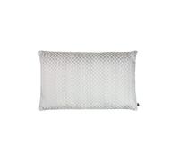 Prestigious Textiles Gemstone Geometric Jacquard Cushion in Silver | Size: 40 cm x 60 cm Prestigious Textiles Silver 40 cm x 60 cm