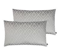 Prestigious Textiles Pivot Feather Filled Cushions Twin Pack, Elephant, 40 x 60cm