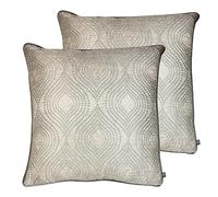Prestigious Textiles Radiance Feather Filled Cushions Twin Pack,55 x 55cm