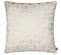 Prestigious Textiles Solitaire Embroidered Geometric Piped Cushion Cover