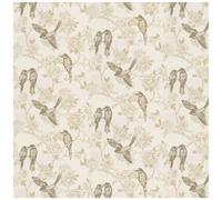 Prestigious Textiles Songbird Chartreuse Beige Modern Paste The Wall Wallpaper