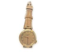 Prestigious Watch C.D. Only Time Woman Steel Gold-Plated Leather