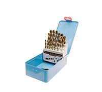Presto 09501M25 Cobalt High Speed Steel Jobber Drill Set, 1mm-13mm Diameter, 1.0mm Increments, 25 Piece