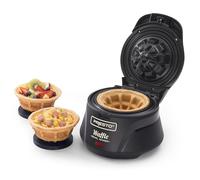 Presto 3500, Black, 03500 Belgian Waffle Bowl Maker, 9.3 x 8.25 x 5.25 inches, Nonstick