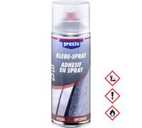 Presto Adhesive Spray Versatile Contact Adhesive Easy Application 400ml