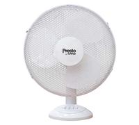 Presto by Tower 12-Inch Desk Fan - White White