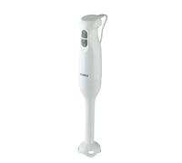 Presto By Tower PT12076WHT Hand Blender/Stick Blender, Stainless Steel Blades, Two Speed Button, Turbo Button, 250W, White