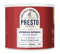 Presto Coffee - Intenso Espresso Instant Coffee - 500g - Bold & Strong - Dark Chocolate Notes - Vietnam Origin Arabica - Rainforest Alliance Certified - Recyclable Packaging