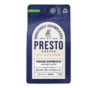 Presto Coffee Roasters House Espresso Ground Coffee 200g [Pack of 6]