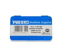 Presto M12 x 1.75 HSS Metric Hand Tap Set (Pack of 3) 6000012.041.75 from RDGTools