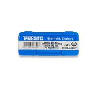 Presto M4 x 0.7 HSS Metric Hand Tap Set (Pack of 3) 600004.040.7 from RDGTools