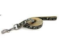 Preston Heavy Duty Dog Leashes, Handsome Dog Accessories Come in Different Sizes for Pets from X-Large to X-Small. (Camo Puppy Pattern Small Leash 3/4 inch)