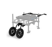 Preston Innovations Absolute Feeder Chair Wheel Kit | Barrow Style Arms | Dual Front Wheels | Stable and Secure Mounting Point | Compatible with All Preston Feeder Chairs | Code P1150004