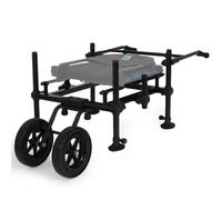 Preston Innovations Absolute Feeder Chair Wheel Kit | Barrow Style Arms | Dual Front Wheels | Stable and Secure Mounting Point | Compatible with All Preston Feeder Chairs | Code P1150004