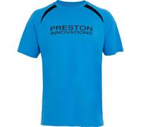 Preston Innovations Blue Breeze T-Shirt 2XL | Light Coloured Match Fishing T-Shirt Perfect for Year Round Use | Comfortable Fit with Subtle Branding | Hard Wearing Fabric | Code P0200762
