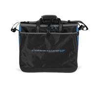 Preston Innovations Competition Double Net Bag | P0130184 | Fully Waterproof Welded Inner Compartment | Stores 2 keepnets Plus Landing Net Heads | Durable Zips and Padded Carry Strap