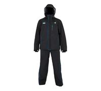 Preston Innovations DFH Suit 2XL | Match Fishing Waterproof Suit | High Neck | Waterproof Zips | Neoprene Cuffs | Stiffened Peak Hood | Storm Flaps | Wide Ankles | Shoulder Straps | Code P0200657