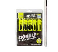 Preston Innovations Double Slider Winders - 13cm Yellow (10pc)