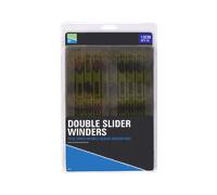 Preston Innovations Double Slider Winders 13cm Yellow 20 Pack One Size