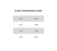 Preston Innovations Des Shipp Commercial EDGE XS Pole Float (4X12)