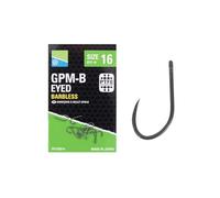 Preston Innovations GPM-B Eyed Barbless Hooks Size 16 (p0150014)