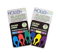 Preston Innovations Hollo Elastic Protectors Size 9, 11 & 13 Colour Coded Qty 6