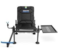 Preston Innovations Ignition Feeder Chair Combo | Coarse Fishing Chair Fully Equipped with Offbox Side Tray, Telescopic Feeder Arm, Cross Arm, Rod Safe, Multi and U Rests | Code P0120027