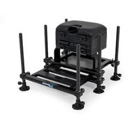 Preston Innovations Ignition SL Seatbox Station | Stable and Lightweight | Practical Station Style with Great Storage | Floating Footplate Offers Exceptional Adjustability | 30mm Legs | P0120039