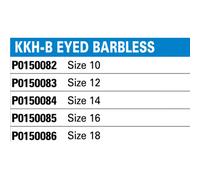 Preston Innovations Hooks KKH-B Eyed Barbless Size 12