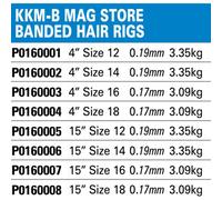 Preston Innovations Banded Rig MSS KKM-B 15" – Size 14