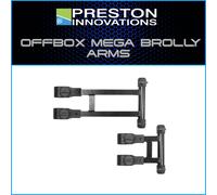 PRESTON INNOVATIONS MEGA BROLLY ARMS| NEW - BOTH SIZES / MATCH FISHING