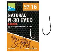Preston Innovations Natural N-30 Single Eyed Hook