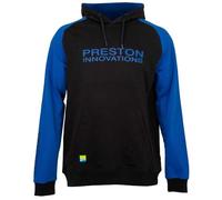 Preston Innovations Raglan Pullover Hoody XL, Black, Match Fishing Hoody, Comfortable and Durable, Chuncky Pull Cords, Elasticated Cuffs, Large Front Pocket, Code P0200601.