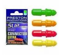 Preston Innovations Slip Carp Extra Connector Green | Pole Fishing Elastic | Fluorescent Colour Highly Visible when Playing Fish | Strong and Suitable for All Strong Elastics | Code P00200113