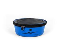 Preston Innovations Supera X 5 Litre Ventamesh Round Bowl | Breathable Lid for Keeping Live Baits such as Maggots, Pinkies or Worms Fresh | Robust EVA Shell | Escape Proof, Robust Zip | P0130168