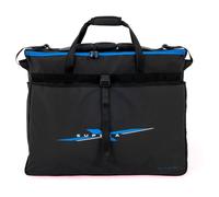 Preston Innovations Supera X Tray & Net Bag | P0130171 | Removable Strap | Zipped Waterproof Keepnet Storage Area | External Front Pocket for Storing Side Trays | 840D Material