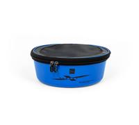 Preston Innovations Supera X 5 Litre Ventamesh Round Bowl | Breathable Lid for Keeping Live Baits such as Maggots, Pinkies or Worms Fresh | Robust EVA Shell | Escape Proof, Robust Zip | P0130168