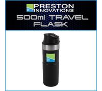 PRESTON INNOVATIONS TRAVEL FLASK 500ml | NEW - COARSE/MATCH FISHING ACCESSORIES