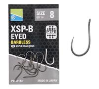 Preston Innovations XSP-B Eyed | Barbless | Size 8