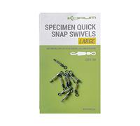 Korum Specimen Quick Snap Swivels Small / Medium - Large