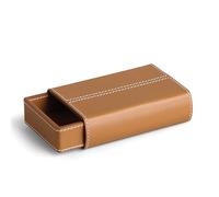 Preston Lane Mayfair Match Box, Matches Not Included | Matchbox for Home Decor Handmade with Faux Leather, Stylish Mantle and Coffee Table Decor for Living Room