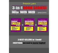 Preston Lee’s 3-in-1 Book Series! Beginner English Lesson 1 - 20 + Intermediate English Lesson 1 - 20 + Conversation English Lesson 1 - 20 Global Edition (Preston Lee's English Global Edition)
