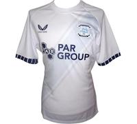 Preston North End FC Men's Home Football Shirt 2024-2025 (UK, Alpha, L, Regular, Regular, White)