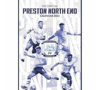 Preston North End FC Official 2025 A3 Football Wall Calendar