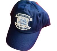 Preston North End FC Official Licensed Navy Baseball Cap, Adjustable, Embroidered Club Crest