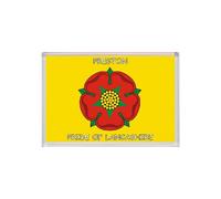 Preston - Pride of Lancashire County Flag - Jumbo Fridge Magnet