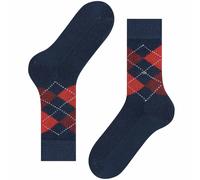Preston Socks - Argyle Deep Navy One Size