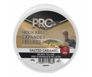 Preston Sonubaits Pro Hookable Pellets Salted Caramel X2 (6mm)