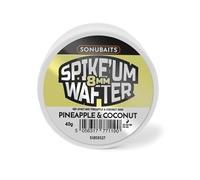 Preston Innovations SonuBaits Spike'um Wafters 8mm Pineapple & Coconut, 40g Tub, Match Fishing Hookbaits, Critically Balanced, Perfect Texture, Castable, Nusiance Fish Proof, Long Lasting Bouyancy.